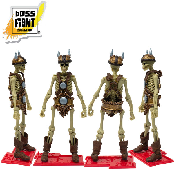 Boss Fight Studio Epic H.A.C.K.S. Barbarian Skeleton Death Monger 1:12 Scale Action Figure